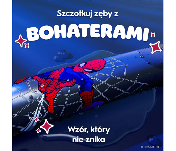 Oral-B Szczoteczka magnetyczna iO Kids Spider-Man (6+, z etui) - 1519314 - zdjęcie 9